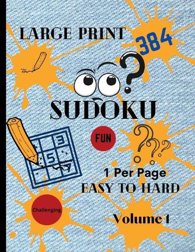 Large Print Sudoku 1 Per Page Easy to Hard