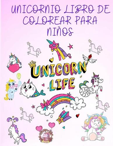 Unicornio Libro de Colorear para Ninos