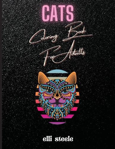 Cat Coloring Book For Adults