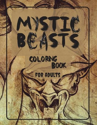 Mistic Beasts Coloring Book for adults