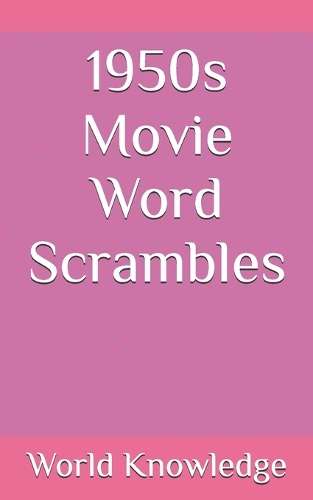 1950s Movie Word Scrambles