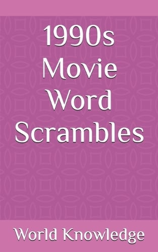1990s Movie Word Scrambles