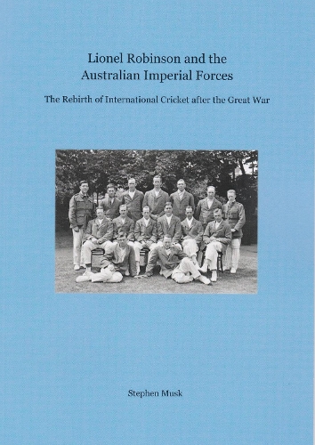Lionel Robinson and the Australian Imperial Forces