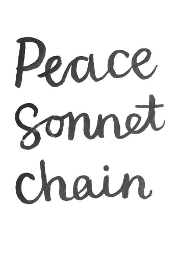 Peace Sonnet Chain
