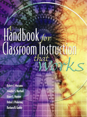 A Handbook for Classroom Instruction That Works