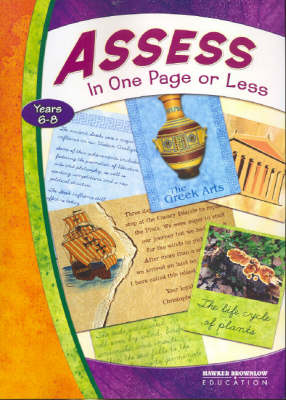 Assess in One Page or Less: Grade 6-8