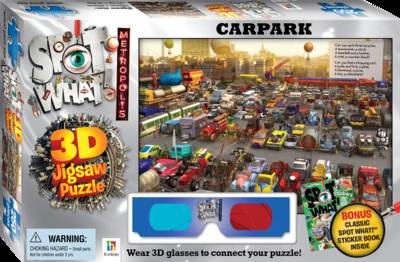 Spot What! Metropolis 3D Jigsaw Carpark