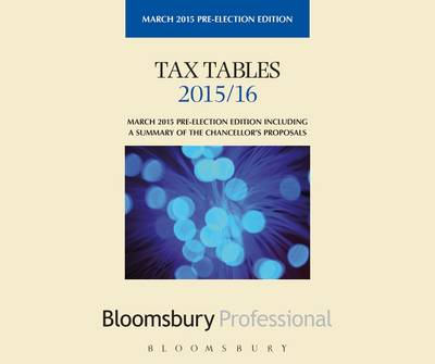 Tax Tables 2015/16