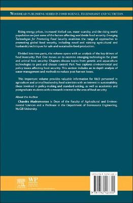 Emerging Technologies for Promoting Food Security