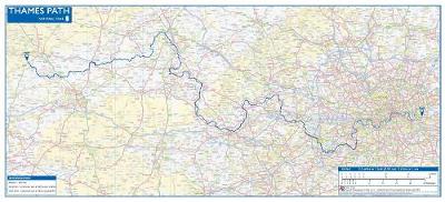 Thames Path National Trail Road Map