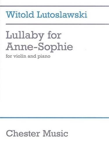 Lullaby for Anne-Sophie