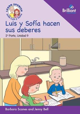 Luis y Sofia hacen sus deberes  (Luis and Sofia are doing homework)
