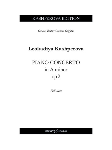 Piano Concerto in A minor op. 2