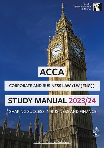 ACCA Corporate and Business Law (ENG) Study Manual