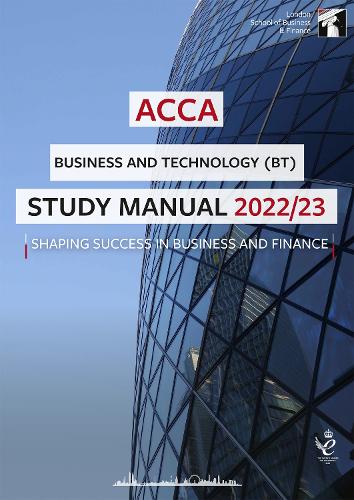 ACCA Business and Technology Study Manual 2022/23