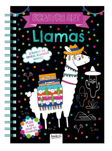 Llamas: Scratch Art