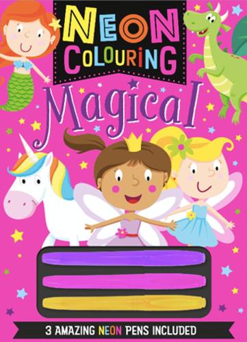 Neon Colouring: Magical