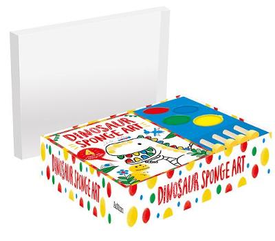 Dinosaur Sponge Art