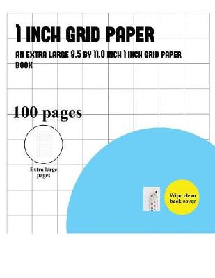 1 Inch Grid Paper Book