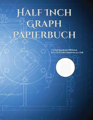 Half Inch Graph Papierbuch