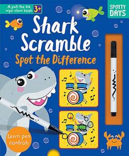 Shark Scramble Spot the Difference