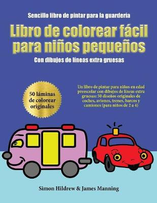 Sencillo libro de pintar para la guarderia