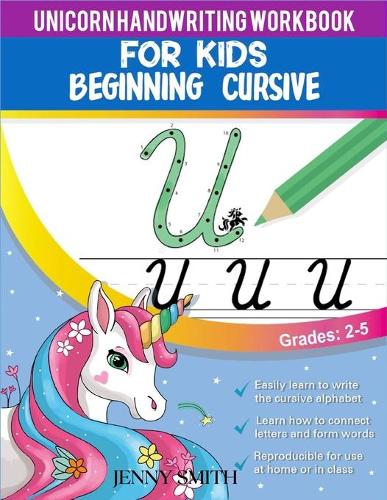 Unicorn Handwriting Workbook for Kids