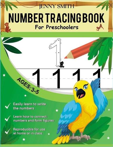 Number Tracing book for Preschoolers