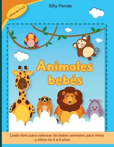 Libro para colorear de animales bebes