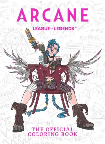 Arcane: The Official Colouring Book