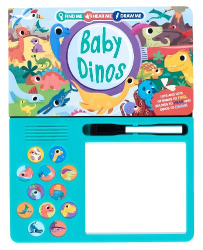Find Me, Hear Me, Draw Me! Baby Dinos