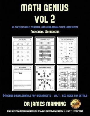 Preschool Workbooks (Math Genius Vol 2)