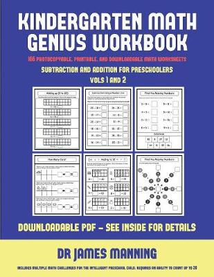 Subtraction and Addition for Preschoolers (Kindergarten Math Genius)