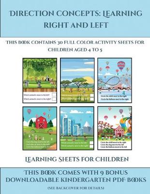 Learning Sheets for Children (Direction concepts