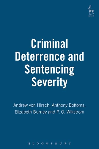 Criminal Deterrence and Sentencing Severity