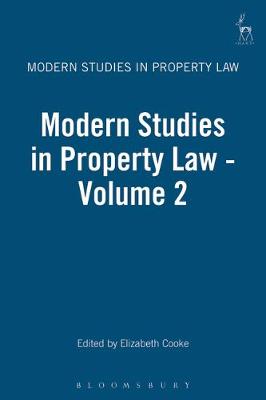 Modern Studies in Property Law: 2