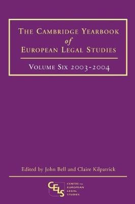 The Cambridge Yearbook of European Legal Studies 2003