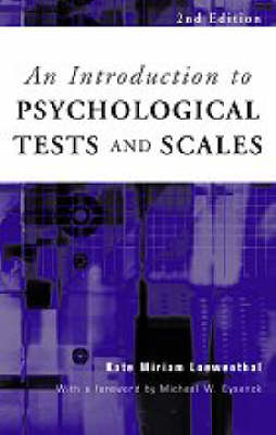 An Introduction to Psychological Tests and Scales