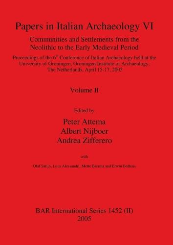 Papers in Italian Archaeology VI