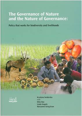 The Governance of Nature and the Nature of Governance