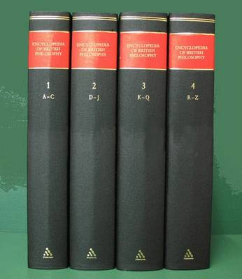 Continuum Encyclopedia of British Philosophy