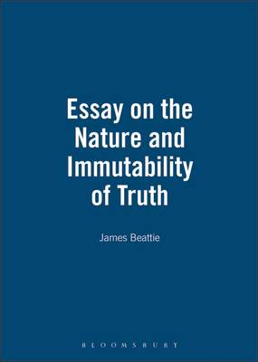 Essay on the Nature and Immutability of Truth (1770)