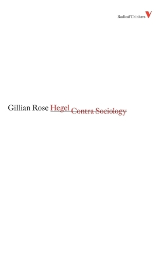 Hegel Contra Sociology