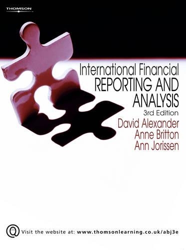 International Financial Reporting and Analysis