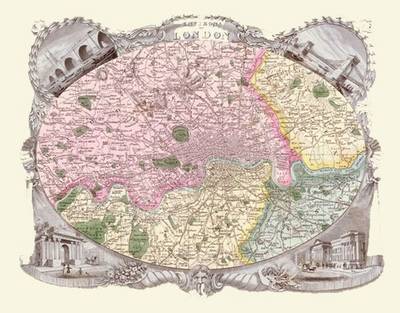 Thomas Moules Map of London 1837