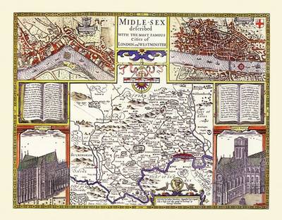 John Speed's Map of Middlesex 1611