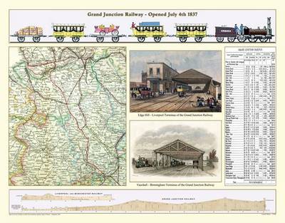 Map of the Grand Junction Railway