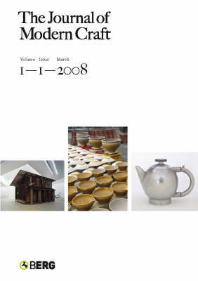 The Journal of Modern Craft