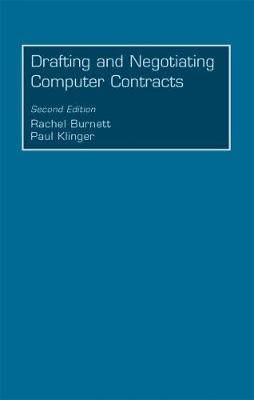 Drafting and Negotiating Computer Contracts