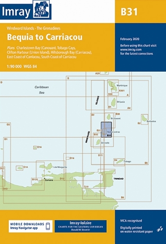 B31 Grenadines - Middle Sheet